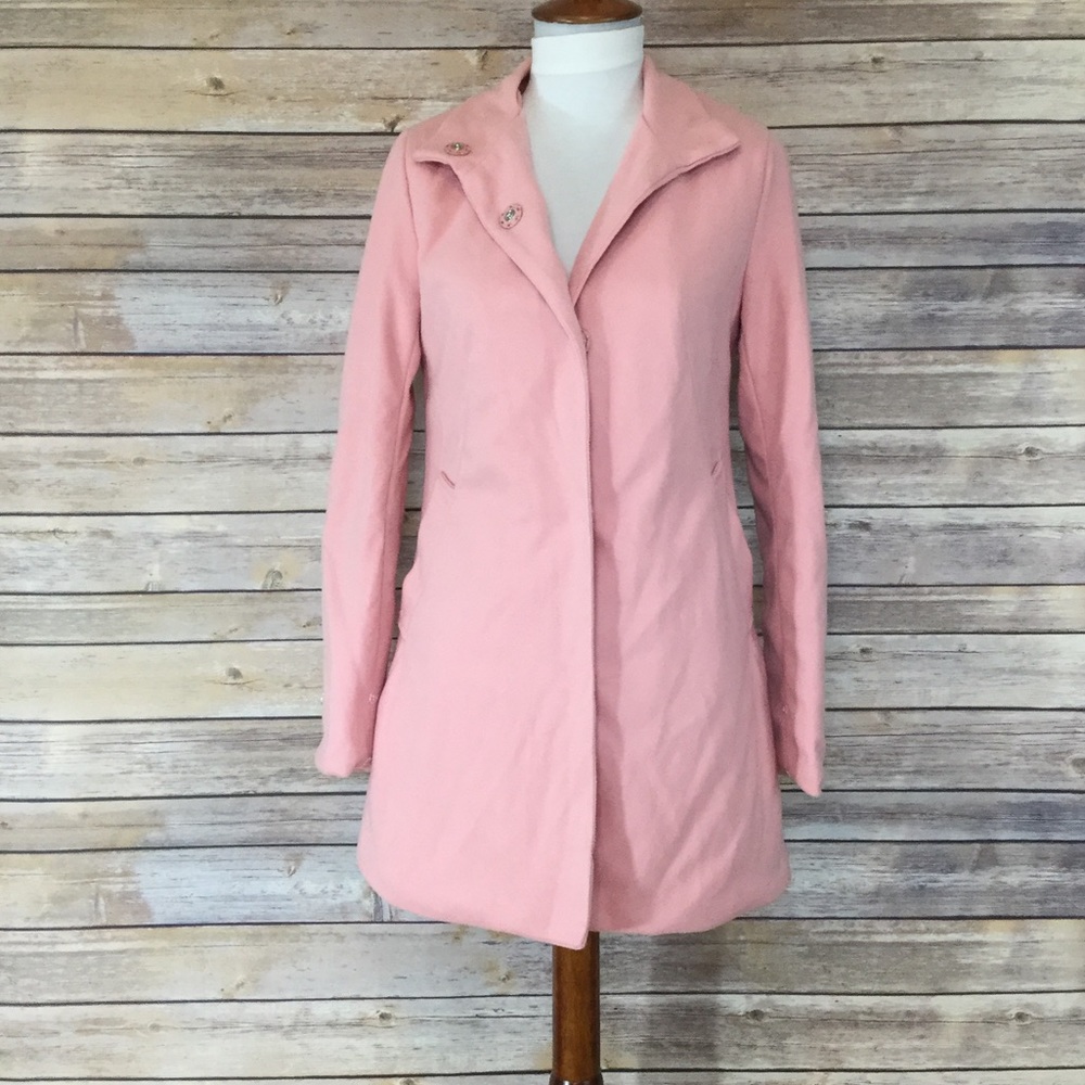 Light pink winter coat